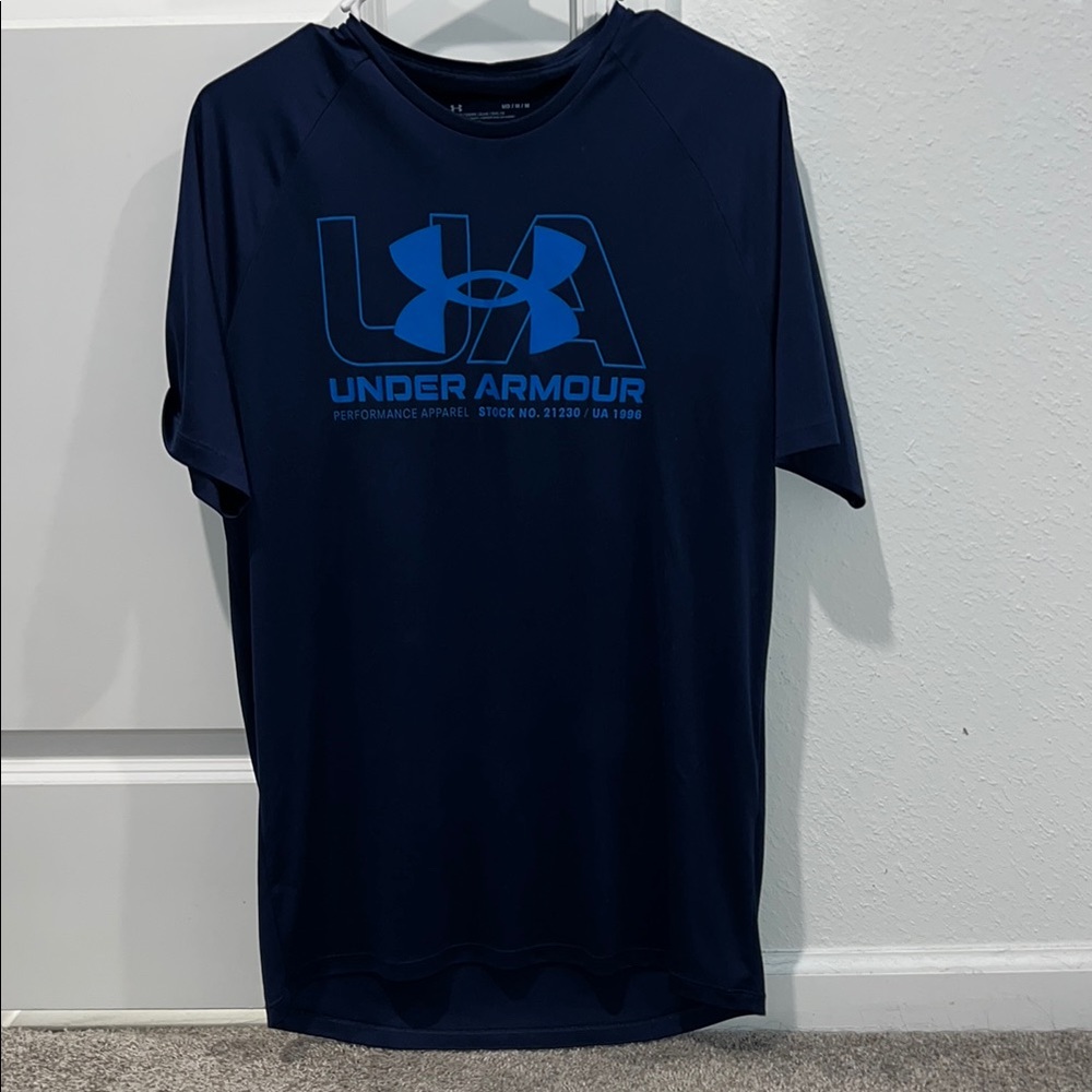 Under Armour Blue Short Sleeve Performance Tee